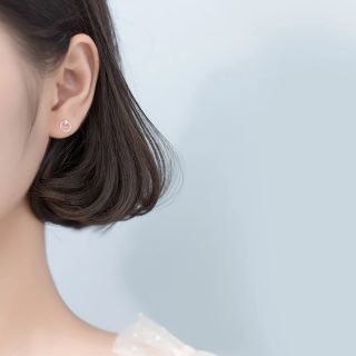 Stub earing vòng tròn S925