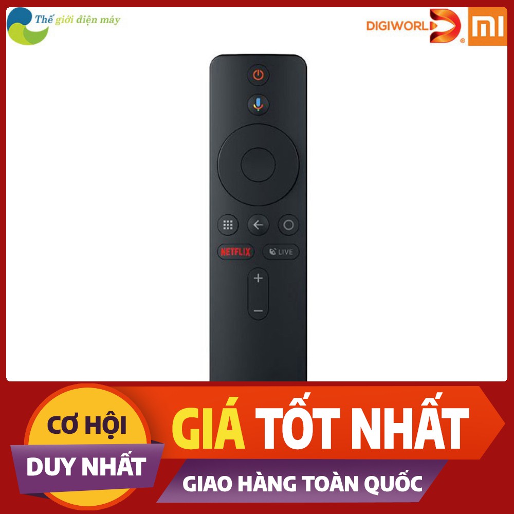 Android Tivi Box Xiaomi Mibox S 4K (Android 8.1) - Bảo hành 6 tháng - Shop Thế giới điện máy