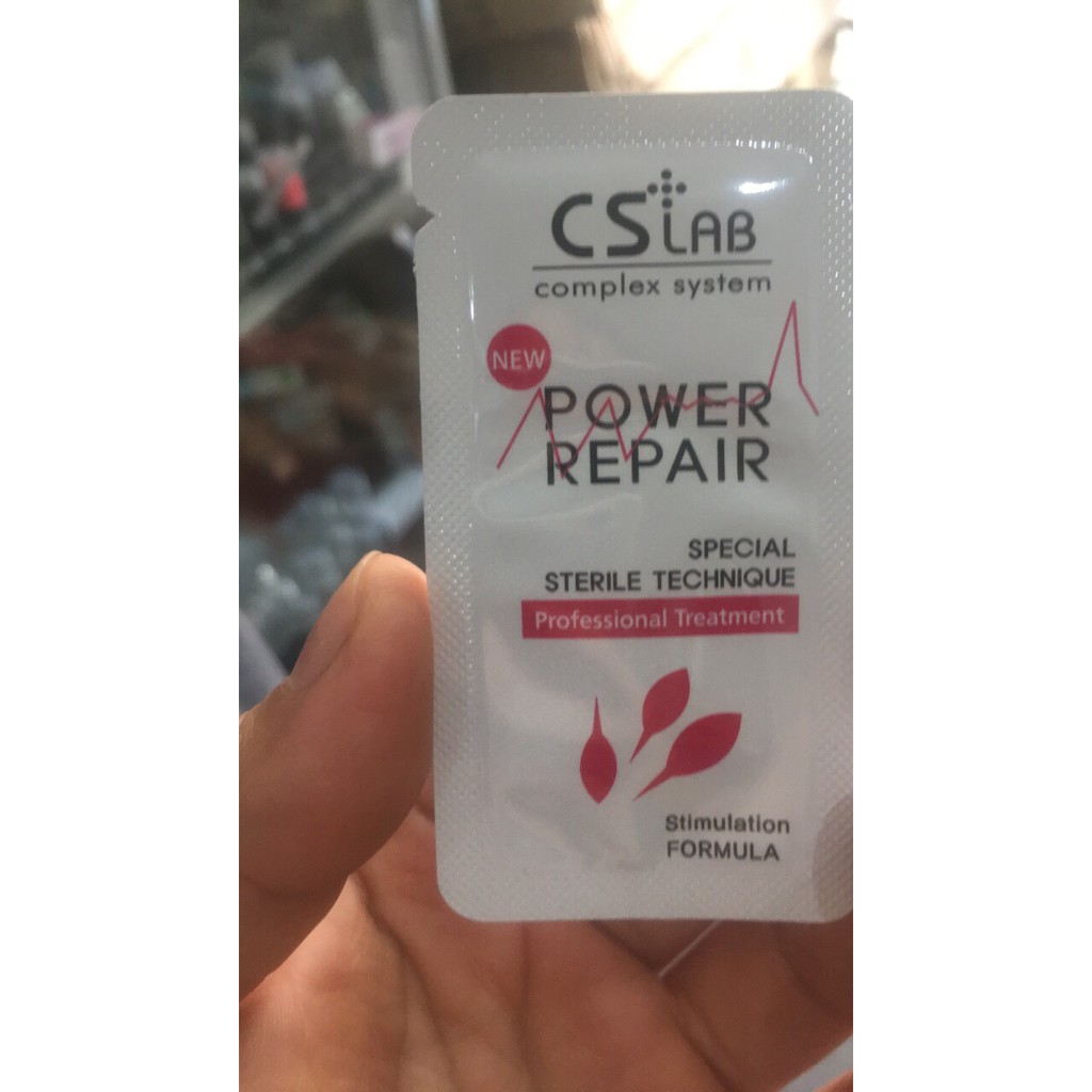Dưỡng Môi Mày Sau Xăm Cslab Power Repair - Dưỡng Thảo Dược Hàn Quốc (Combo 10 Gói Nhỏ)