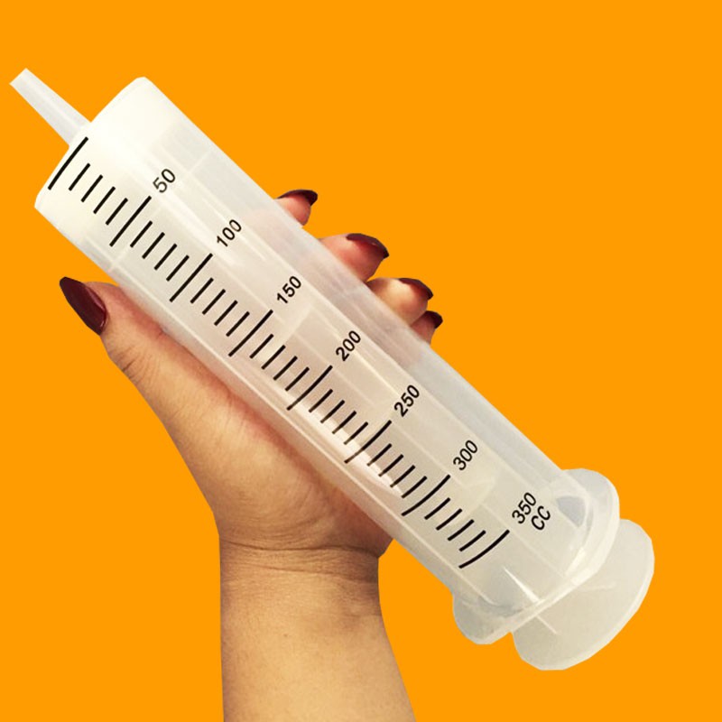 Xilanh - Ống tiêm bằng nhựa có các thể tích từ 5cc, 60cc, 80cc, 100cc, 150cc, 200cc, 250cc, 300cc, 350cc, 500cc
