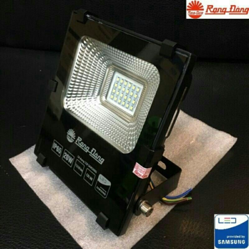 Đèn Pha LED 20W RẠNG ĐÔNG IP 65,Chống bụi, Chống nước. CHÍNH HÃNG