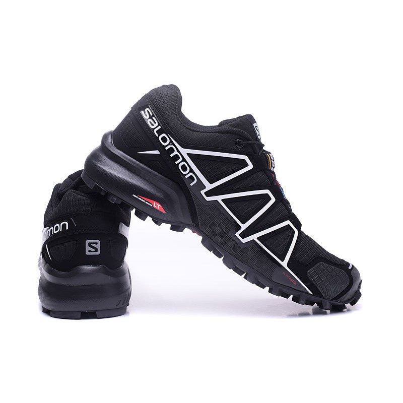 Giày thể thao màu đen unisex salomon mẫu mới siêu nhẹ, cho chạy bộ leo núi dã ngoại
