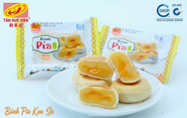 Bánh Pía Kim Sa Đậu Tân Huê Viên 480gam (12 cái nhỏ)