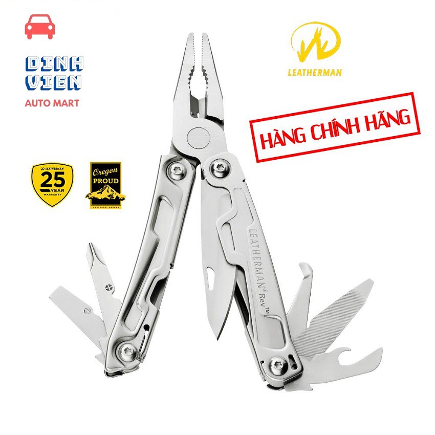 [ TIỆN ÍCH] Kìm Đa Năng Leatherman Rev 14 Tools cao cấp dụng cụ cần thiết để hoàn thành các công việc sửa chữa của bạn