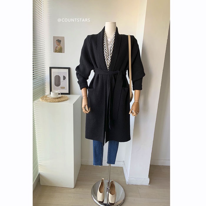 🌸Áo Khoác Dệt Kim Buộc Dây Chất Lượng Cao Màu Sắc | BigBuy360 - bigbuy360.vn