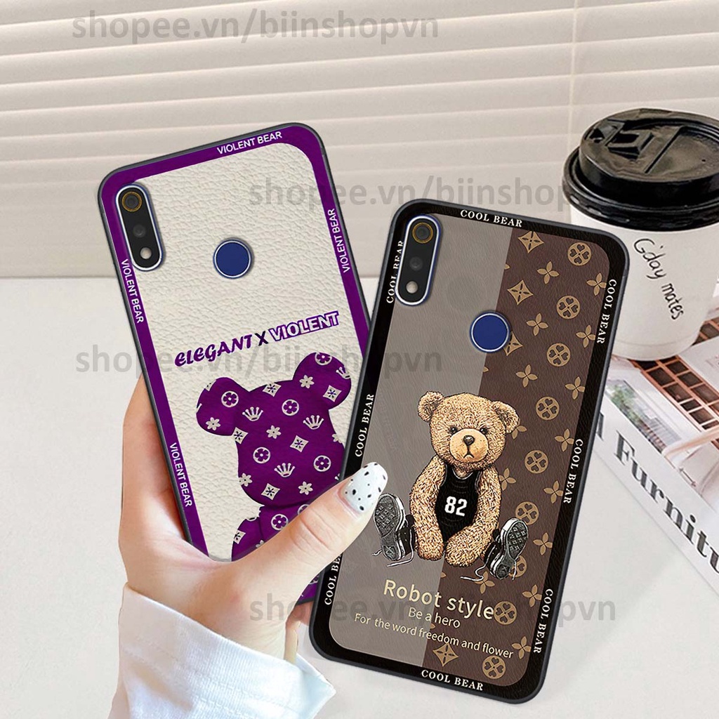 Ốp Realme 3 / 3 Pro hình gấu bear brick đẹp độc lạ, thời trang, cá tính