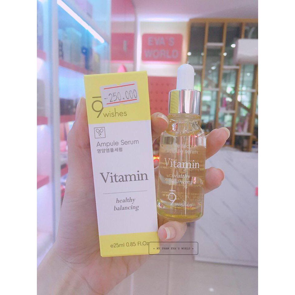 Tinh chất 9 Wishes Mega Vitamin Ampule Serum