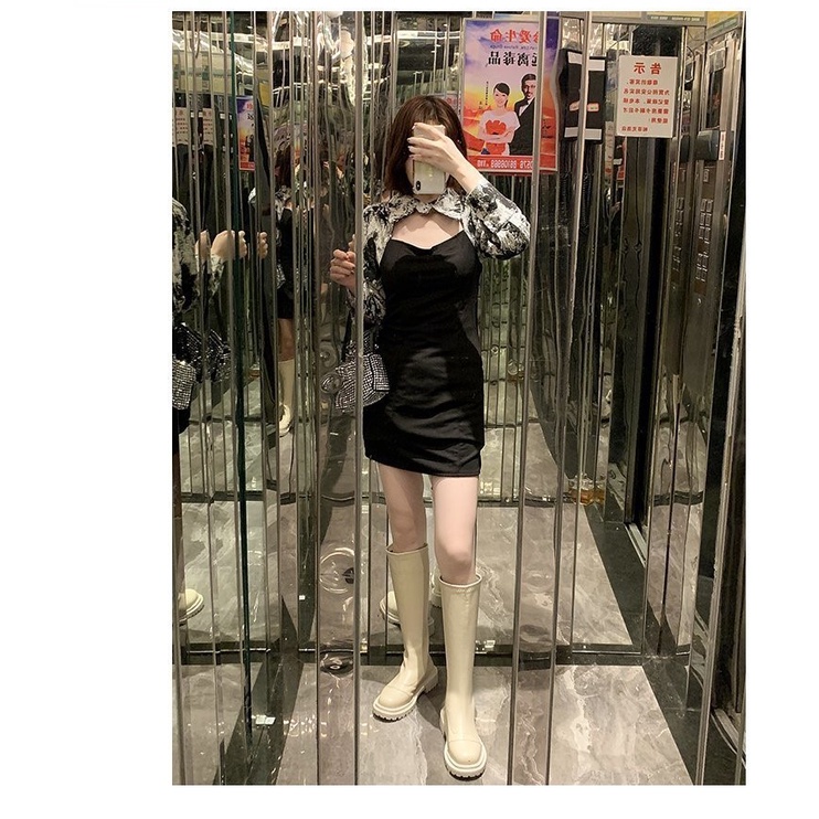 BOOT ĐÙI GỐI KHÓA  SAU ĐẾ ĐINH HÀNG LOẠI 1  FULL BOX QUẢNG CHÂU