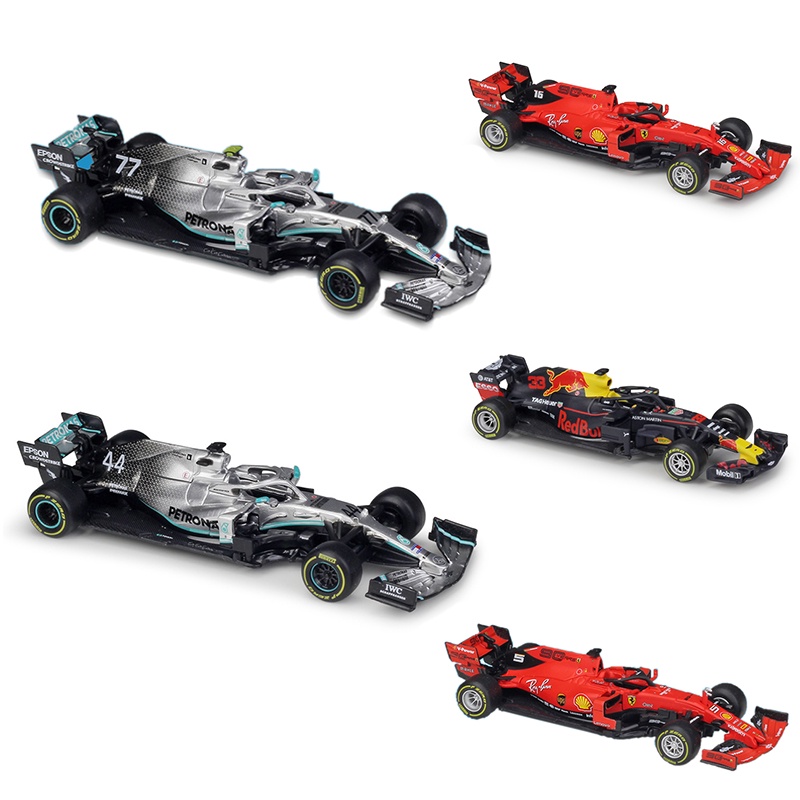 Mô hình xe đua F1 Ferrari, Mercedes, Redbull hãng Bburago tỉ lệ 1:43 hợp kim cao cấp có bản quyền