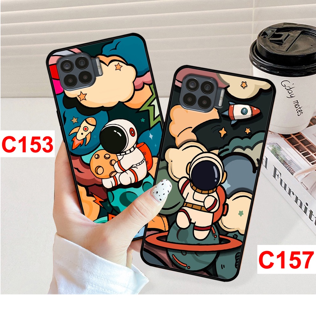Ốp lưng Oppo A73 - A93 in hình phi hành gia, vũ trụ ngân hà. ốp oppo rẻ bền đẹp.