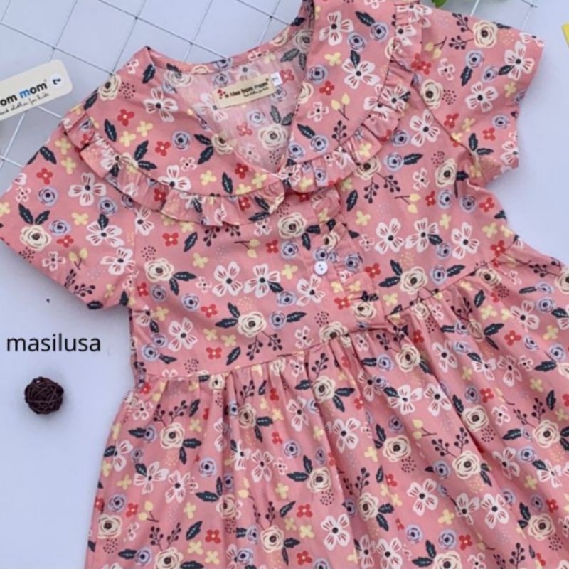 Đầm hoa cotton size đại