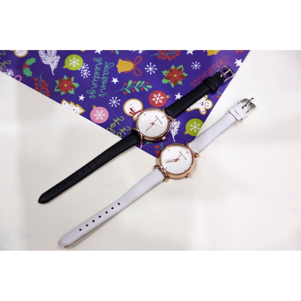 [CỰC ĐẸP] ĐỒNG HỒ NỮ MSTIANQ DÂY DA PHONG CÁCH HÀN QUỐC (NHIỀU MÀU) | BigBuy360 - bigbuy360.vn