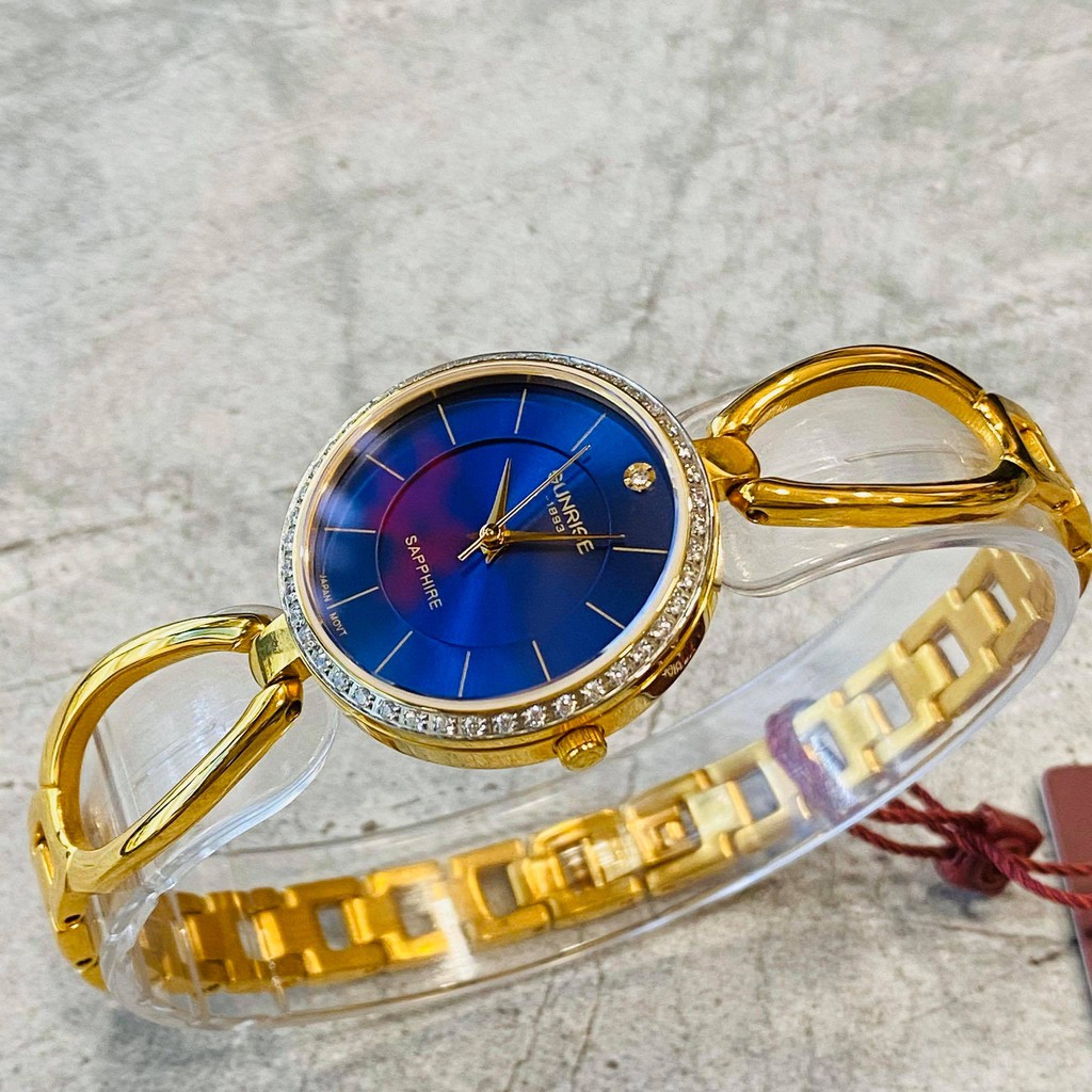 Đồng hồ Sunrise nữ chính hãng Nhật Bản L9954.AA.G.X - kính saphire chống trầy - bảo