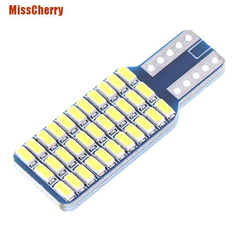 Bóng đèn Led T10 3014 W5W 33 Smd ánh sáng trắng cho xe hơi