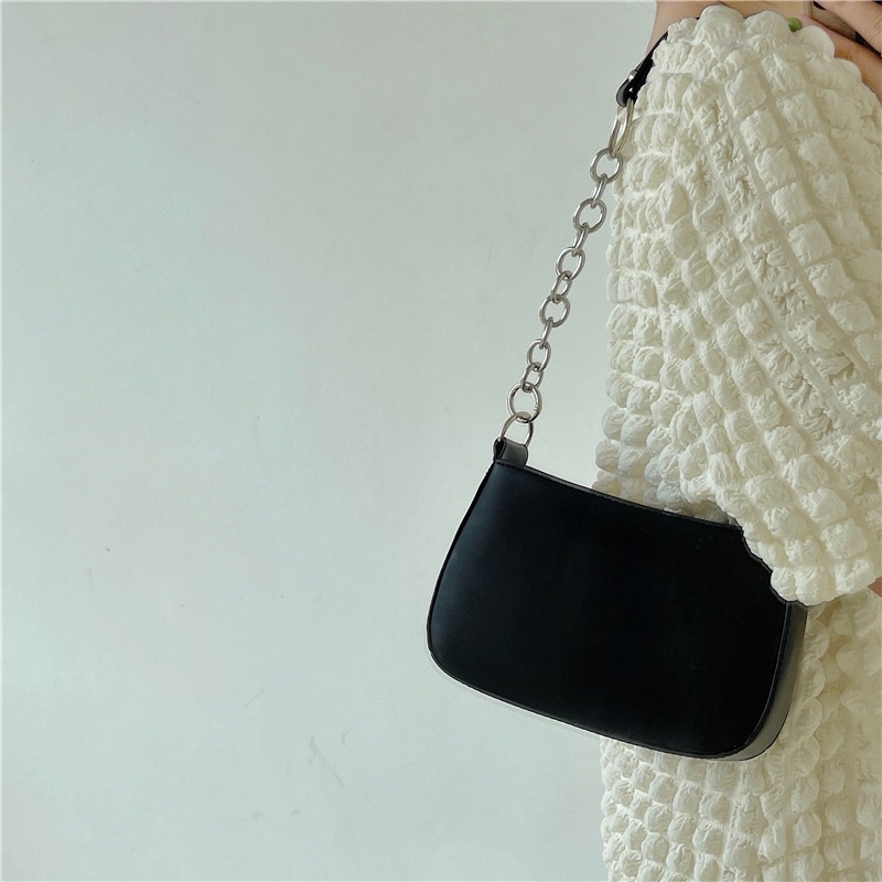 Túi kẹp vai nữ trơn xích giá rẻ. kèm dây đeo chéo