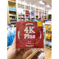 Kem 4K Plus đỏ tri mụn