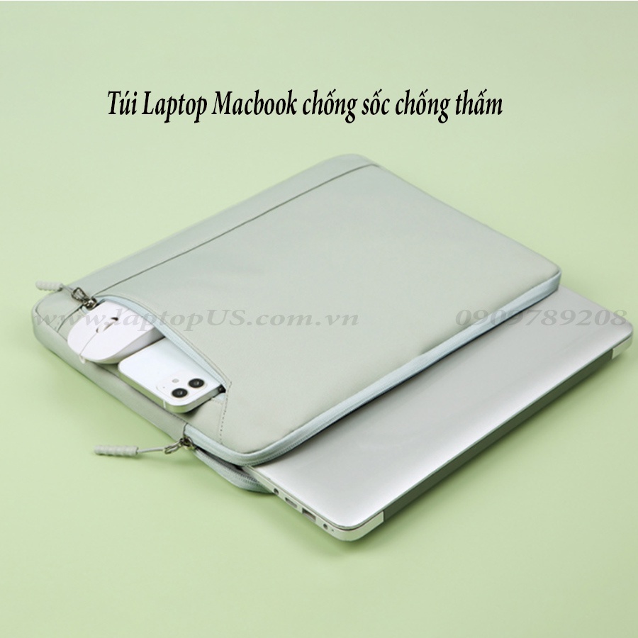 Túi Laptop Macbook Vải Chống Thấm Chống Sốc (M07)