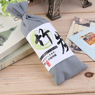 Túi than tre hoạt tính Bamboo Carbon hút ẩm hút mùi loại bỏ khí độc xe hơi và nhà cửa