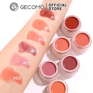 Má Hồng Dạng Kem Gecomo 6 Màu Tùy Chọn