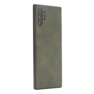 Ốp dán da Galaxy Note 10 plus - Da thật nhập khẩu cao cấp