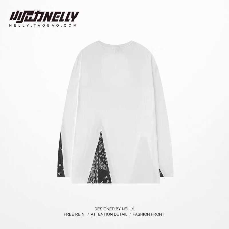 Áo phông dài tay nelly phong cách unisex Aimee closet