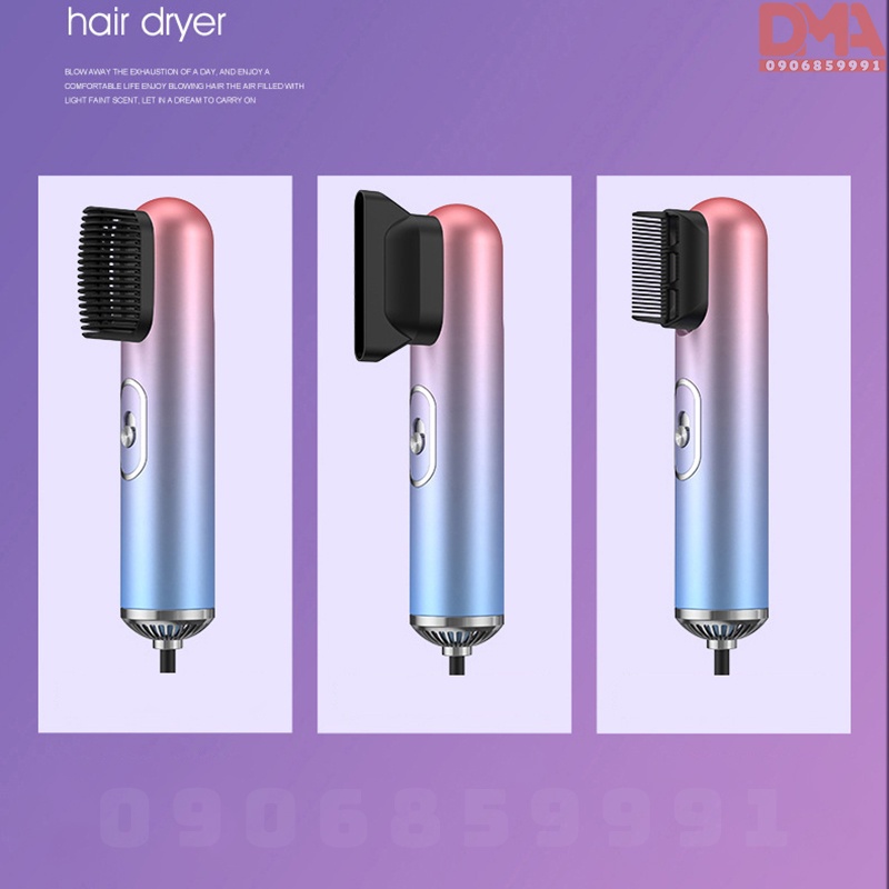 (Mới 2022) Máy sấy tóc tạo kiểu thiết kế mới 1000W (DMS-880)