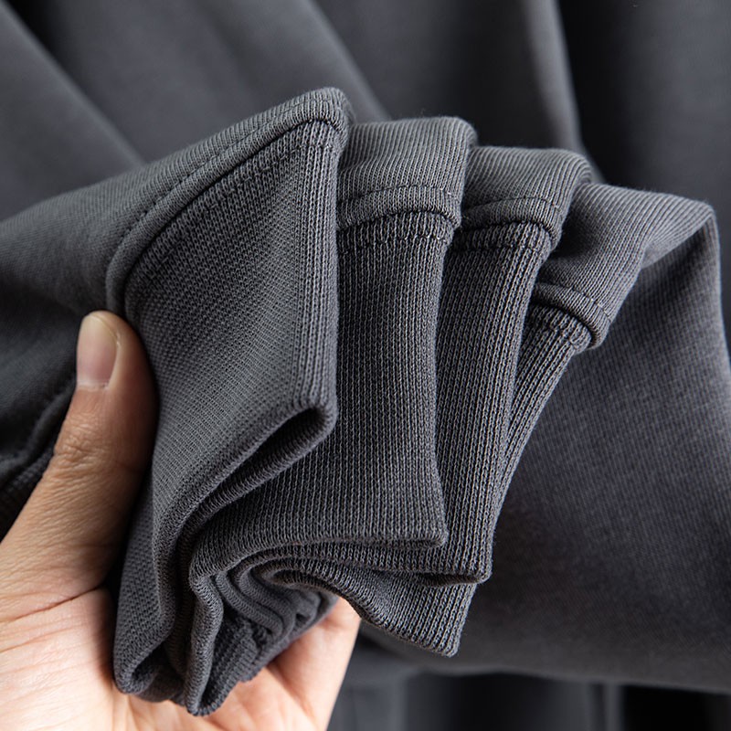 310G Hoodie 100% Cotton Cao Cấp Màu Xám Đen - Form Unisex Định Lượng 310gsm - Áo Hoodie Dầy Dặn Cho Nam Nữ Mùa Đông 2022