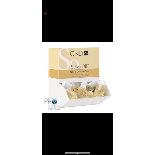 DƯỠNG MÓNG - SOLAR OIL (CND) 3.7ml - HÀNG CHÍNH HÃNG