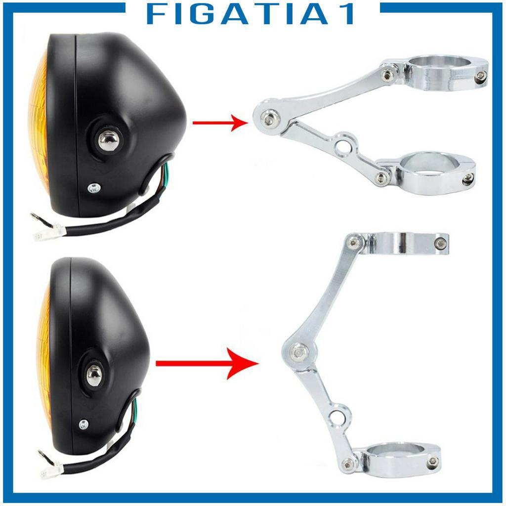 Set 2 Kẹp Đèn Pha 39-41mm figatia1 Chuyên Dụng Cho Xe Mô Tô