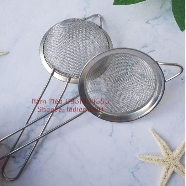 Rây lọc cháo inox siêu mịn cho bé ăn dặm