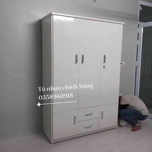 Tủ Nhựa Đài Loan [FREESHIP] Tủ Nhựa 3 Buồng Tiện Lợi Chịu Lực Tốt Tủ Đựng Quần Áo Giá Tốt Nhất | BigBuy360 - bigbuy360.vn