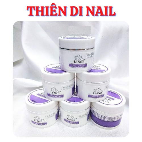 Gel lạnh Li-nail đắp móng - gel đắp móng không nóng có độ bền cao [hũ nhỏ] Thiên Di Nail