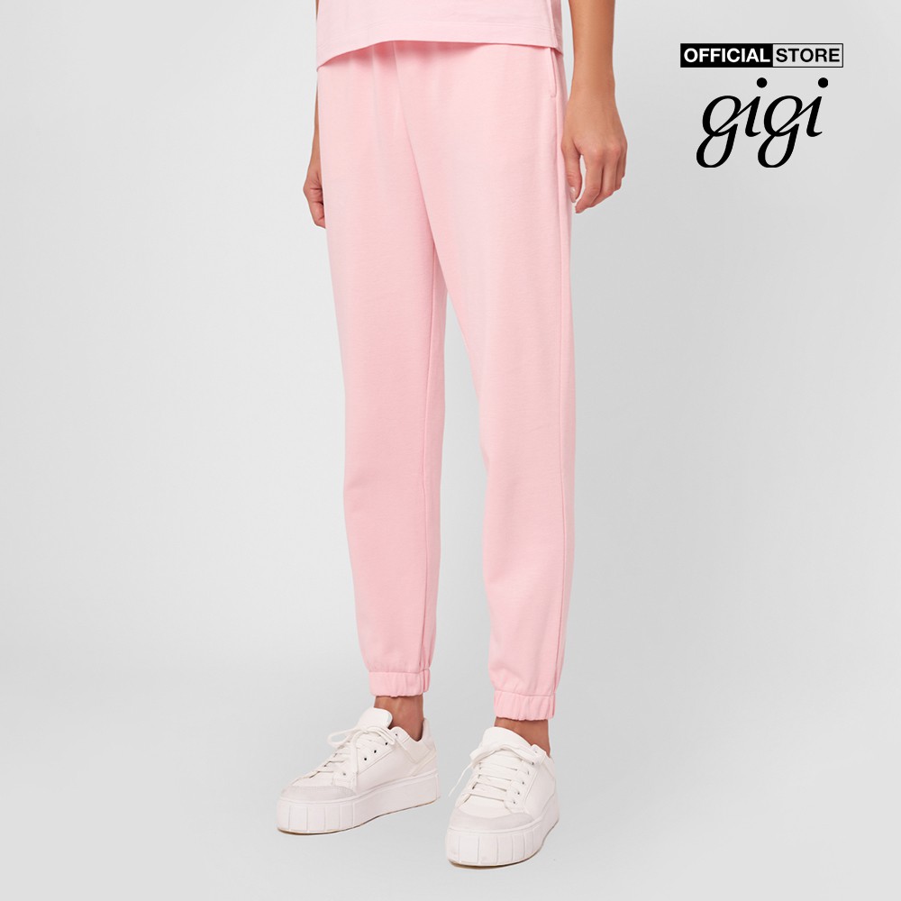 Gigi - Quần jogger nữ lưng thun bo gấu hiện đại G3204J211310-41