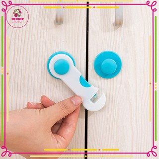 Khóa gài tủ lạnh tủ quần áo tủ giày hộc ngăn kéo và các tủ đồ khác giúp bảo vệ an toàn cho bé