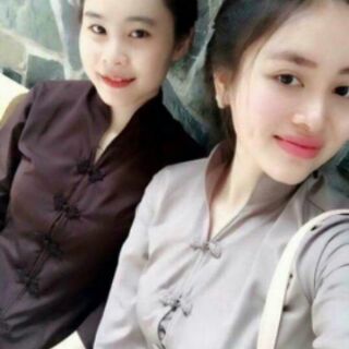Đồ bộ Lam - đi lễ chùa