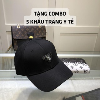 Mũ lưỡi trai thời trang cao cấp nam nữ Prada