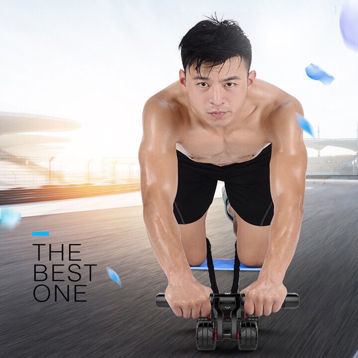 Con lăn 4 bánh, Con Lăn Tập Cơ Bụng Hiệu Quả, Dụng Cụ Tập Gym Tại Nhà XTOP 2L04