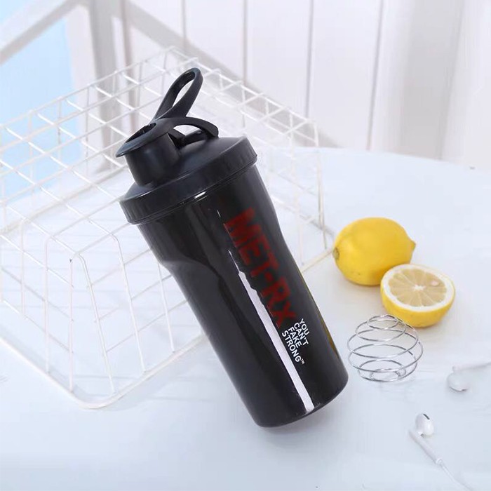 Bình đựng nước bình thể thao shake bottle Met-RX