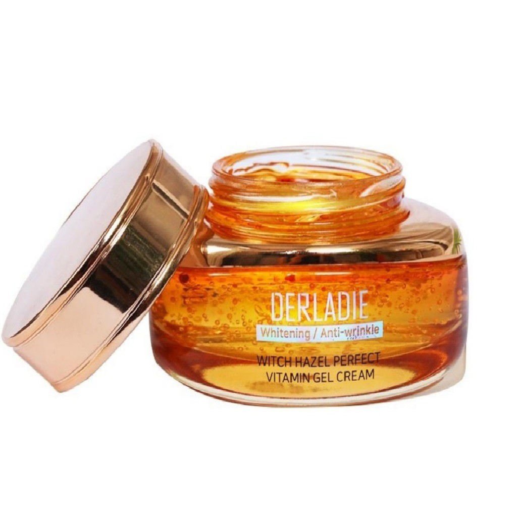 Gel Dưỡng Ẩm Chăm Sóc Da Mụn, Mờ Thâm, Sẹo Derladie Witch Hazel Perfect Vitamin 55ML
