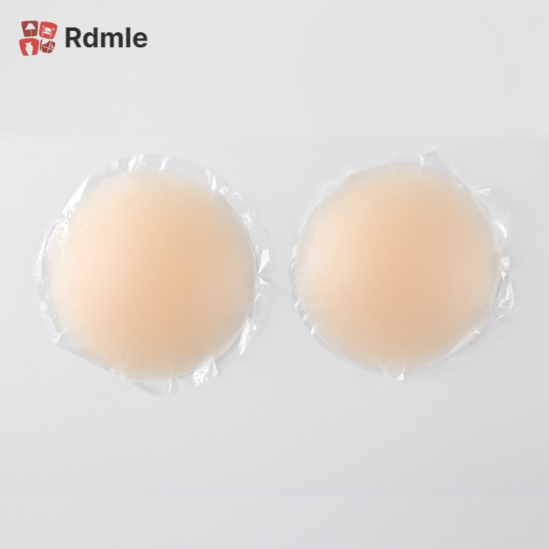 1 Cặp Miếng Dán Ngực Silicon Vô Hình Tái Sử Dụng Linh Hoạt
