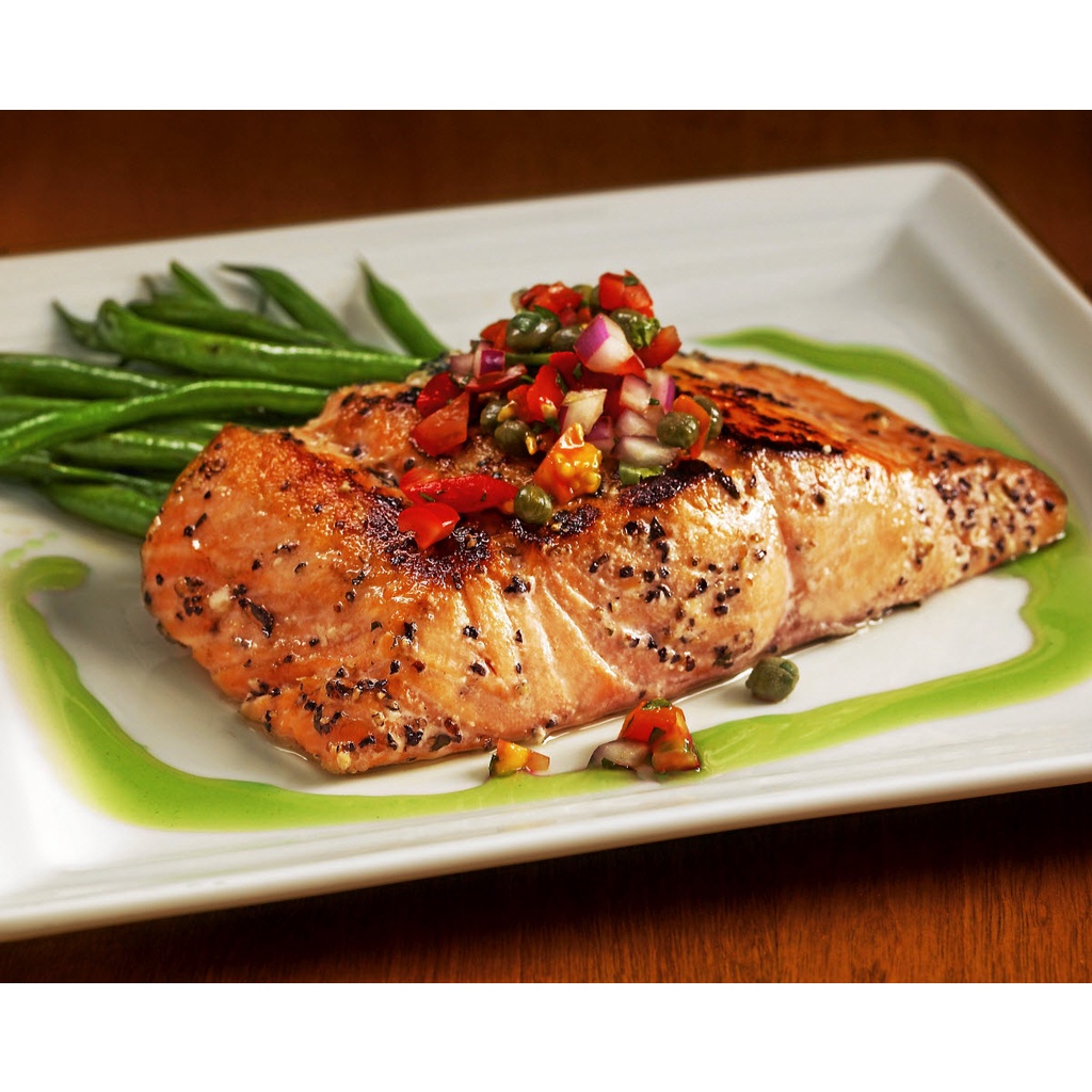 Giao Hoả Tốc Đà Nẵng] Cá hồi Phi Lê 100% NaUy tươi chuẩn Sash.imi Sài Gòn Food 200g