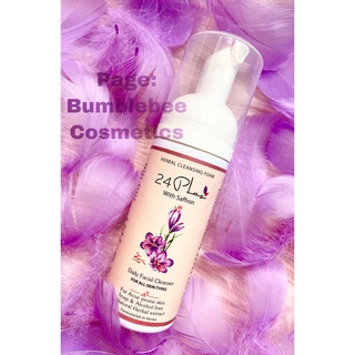 Bọt Rửa Mặt Saffron 24 Plus (Giảm Mụn, Dưỡng Da Sáng Mịn, Chống Lão Hóa, Se Khít Lỗ Chân lông, An Toàn Cho Da Mỏng)