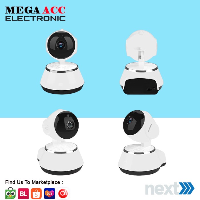 Camera Ip S404Dllp Mini Không Dây 720p Hỗ Trợ Thẻ Tf Xs540 | BigBuy360 - bigbuy360.vn