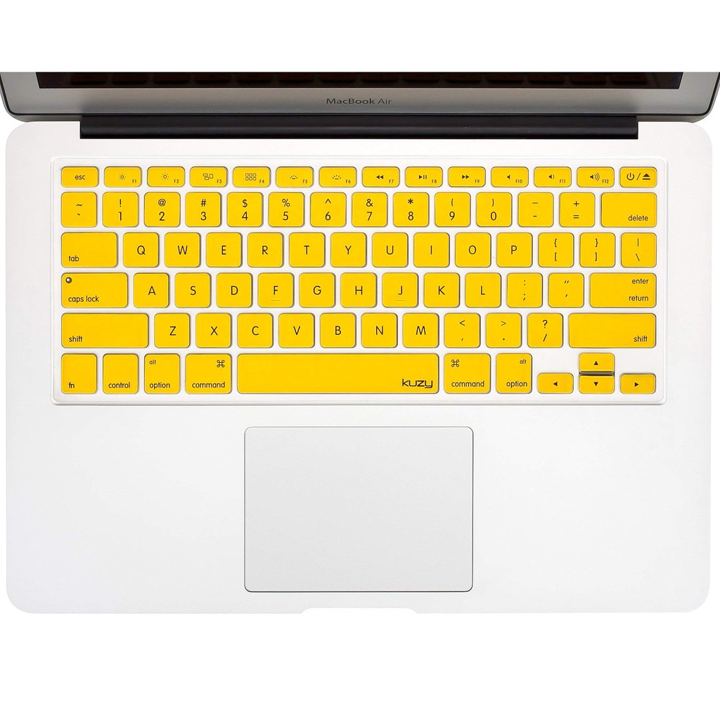 Phủ phím bảo vệ macbook - màu vàng