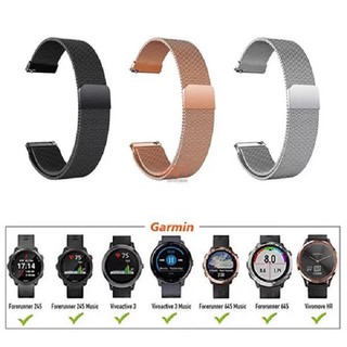 Dây kim loại lưới Garmin Vivoactive 3 hiệu Sikai