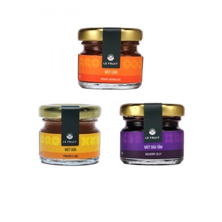 Mứt trái cây Le Fruit combo 6 lọ 30g/ lọ