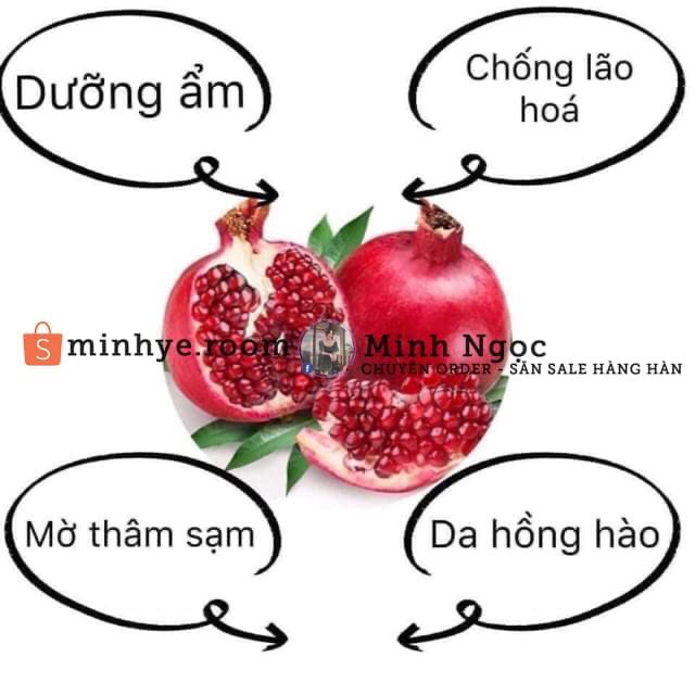 Bột Collagen Uống Lựu Đỏ Bio Cell Hàn Quốc Thần Dược Đẹp Da Giảm Cân Thải Độc Tố Mờ Nám | Thế Giới Skin Care