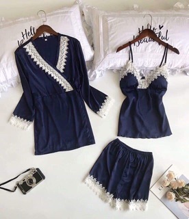 Set ngủ 3 món cao cấp - Size M L
