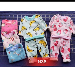 Combo bộ nỉ lông cho bé