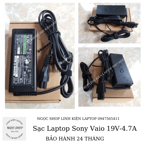 Sạc Laptop Sony Vaio 19.5v - 4.7a 90W Sony FW , EG , CS , SVS15